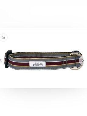 NWT!   Bella Bean dog collar in Ralph stripe.
